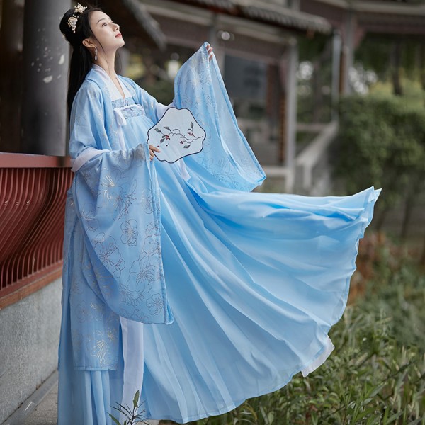 hanfu blue